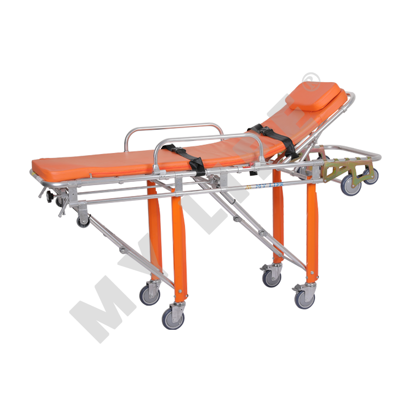 Automatic Loading Stretcher (Each Side with 2 Loading Wheels)