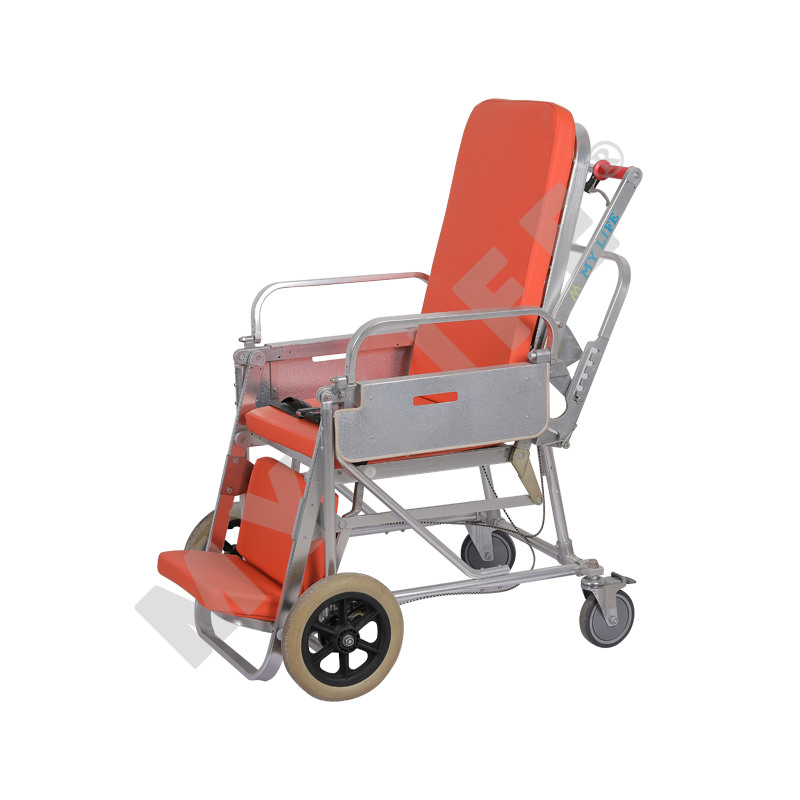 Wheelchair Loading Stretcher With Varied Positions(Big Ground Wheels)