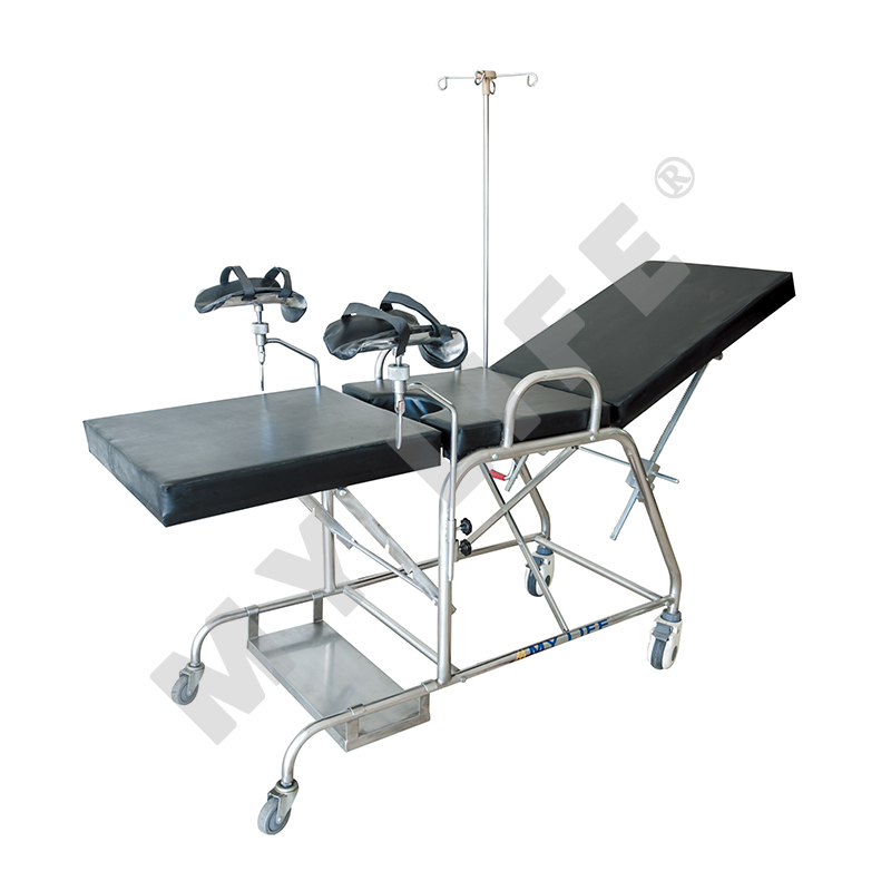 Female Examining Table(Four Wheels/Four Handles)